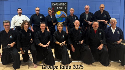Photo du groupe du Iaido